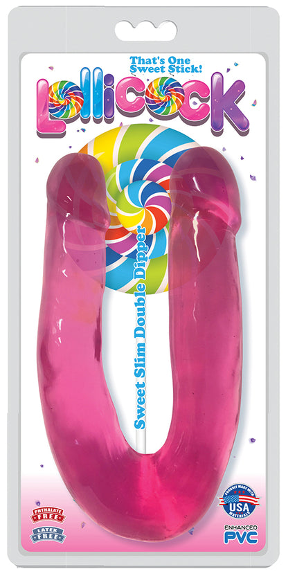 Lollicock Sweet Slim Double Dipper Dildo