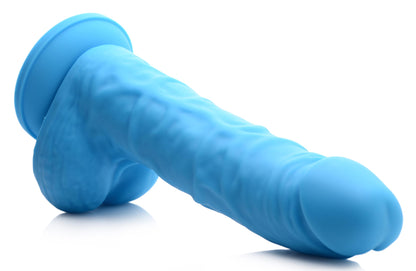 7 Inch Silicone Dildo With Balls