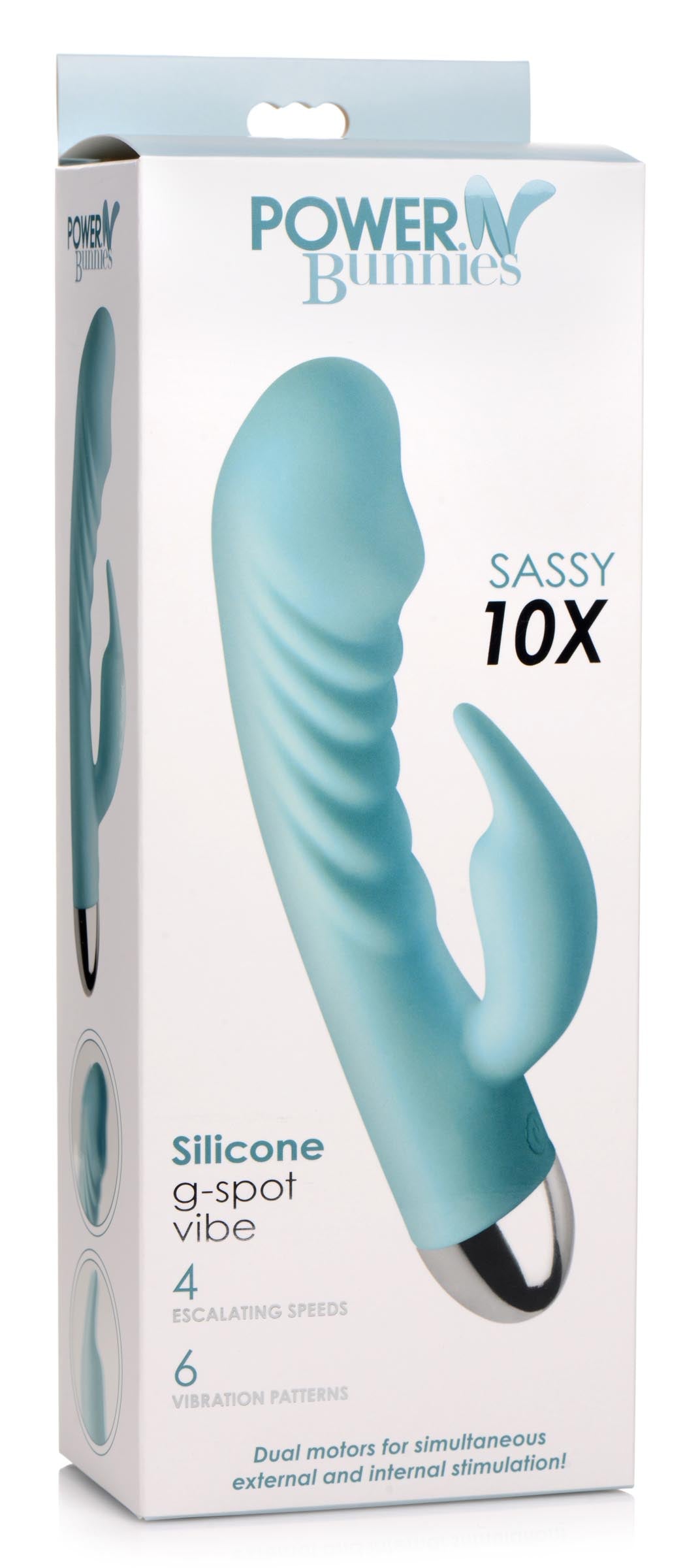 Sassy 10x Silicone G-spot Vibrator