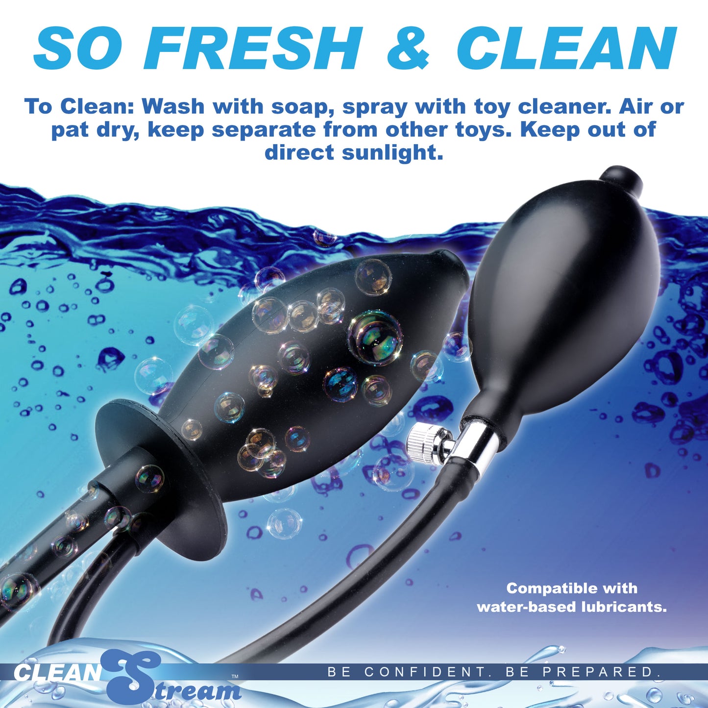 Cleanstream Inflatable Enema Plug