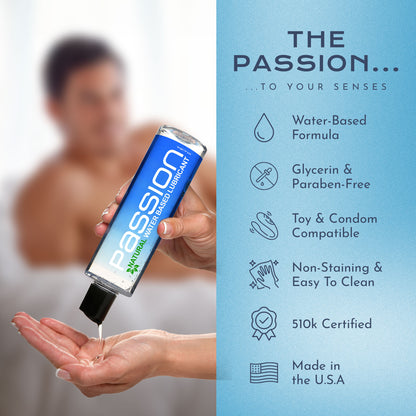 Passion Natural Water-based Lubricant