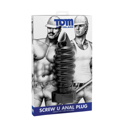 zzTom Of Finland Screw U Anal Plug