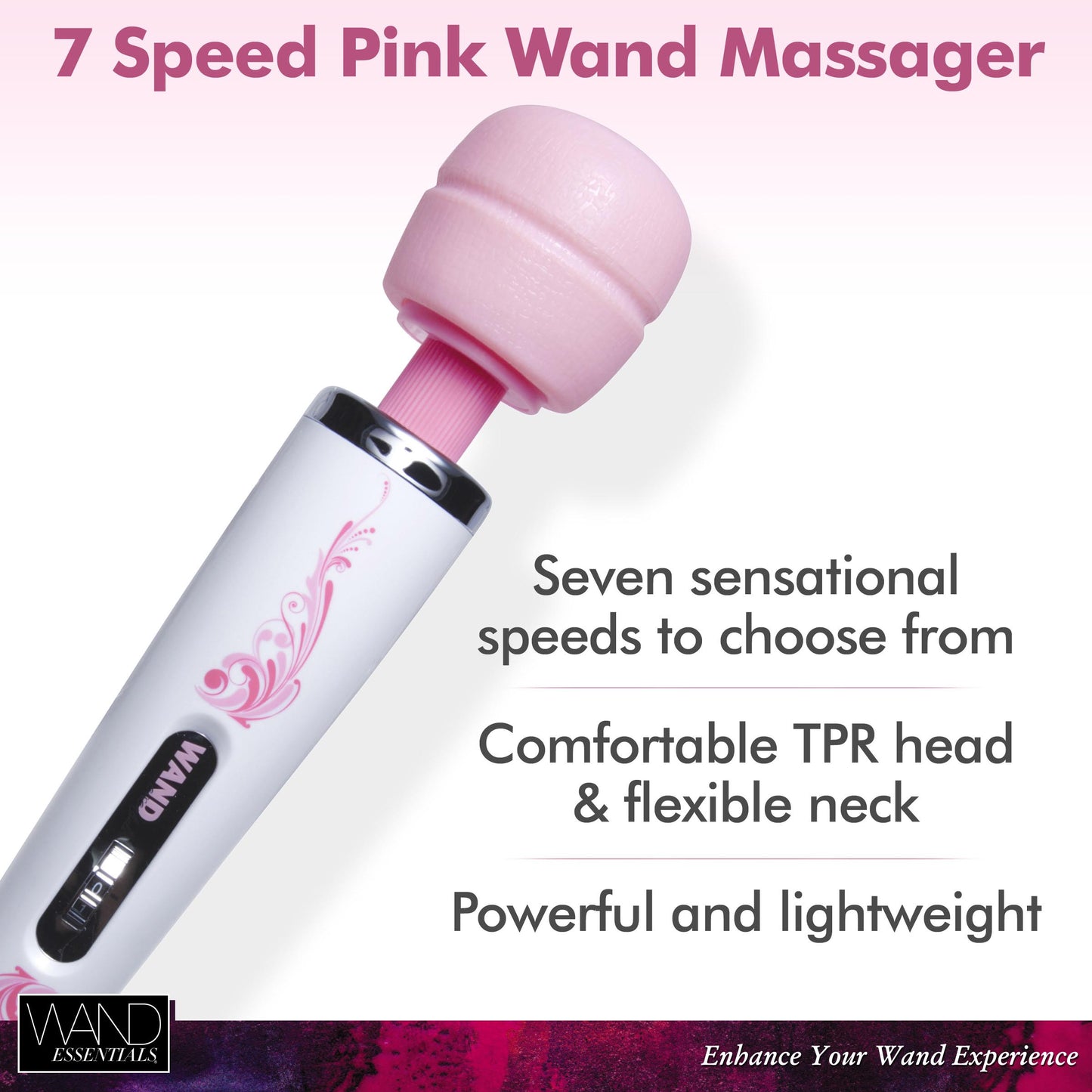 Wand Essentials 7-speed Wand Massager