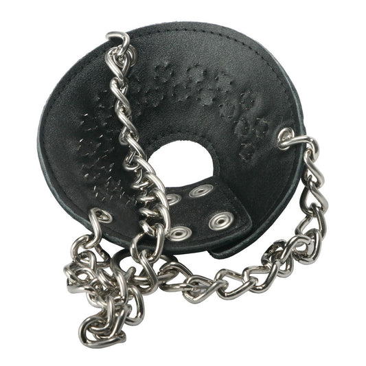 Strict Leather Parachute Ball Stretcher With Spikes