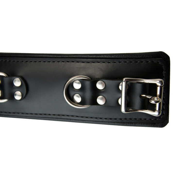 Strict Leather Padded Premium Locking Ankle Restraints