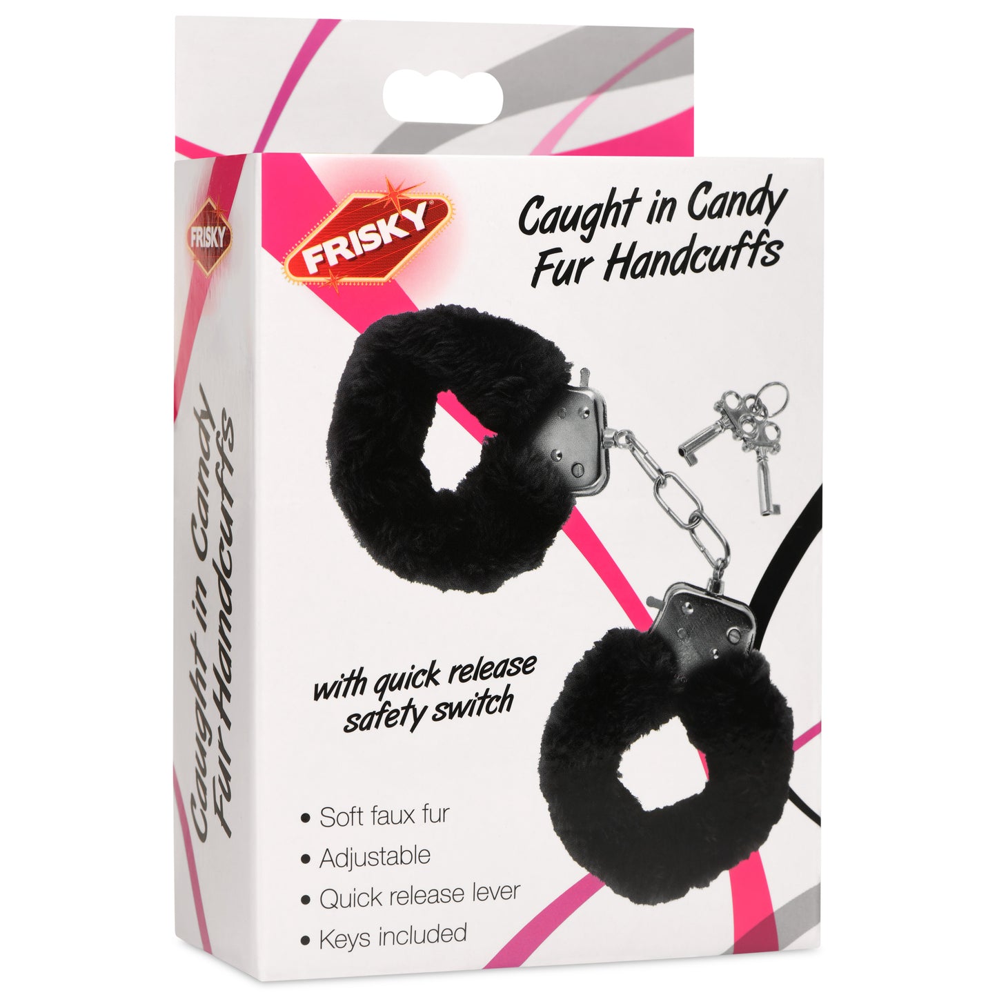 Caught In Candy Handcuffs - Black