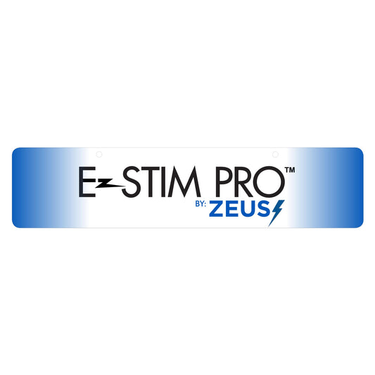 Zeus E-stim Pro Display Sign